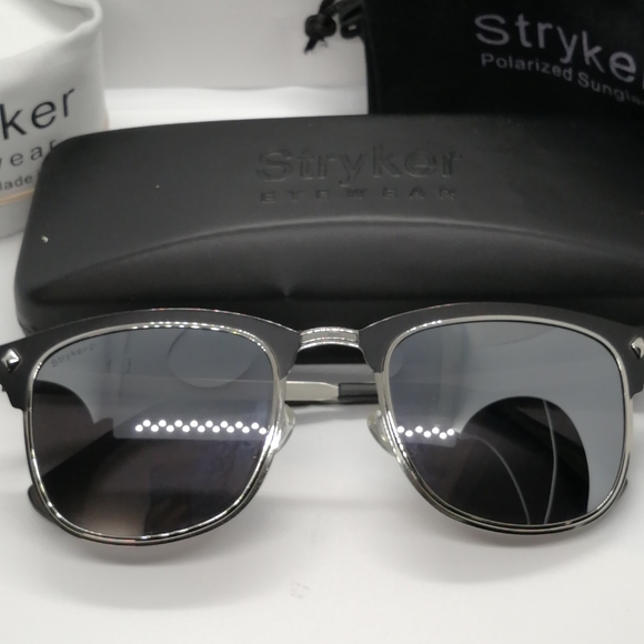 New Stryker Polarized Sunglass ST06217 Black Mirro - Picture 7 of 10